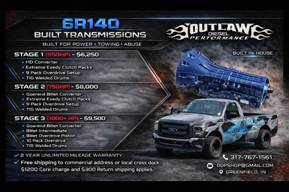 Stage 3 6R140. 1000 HP